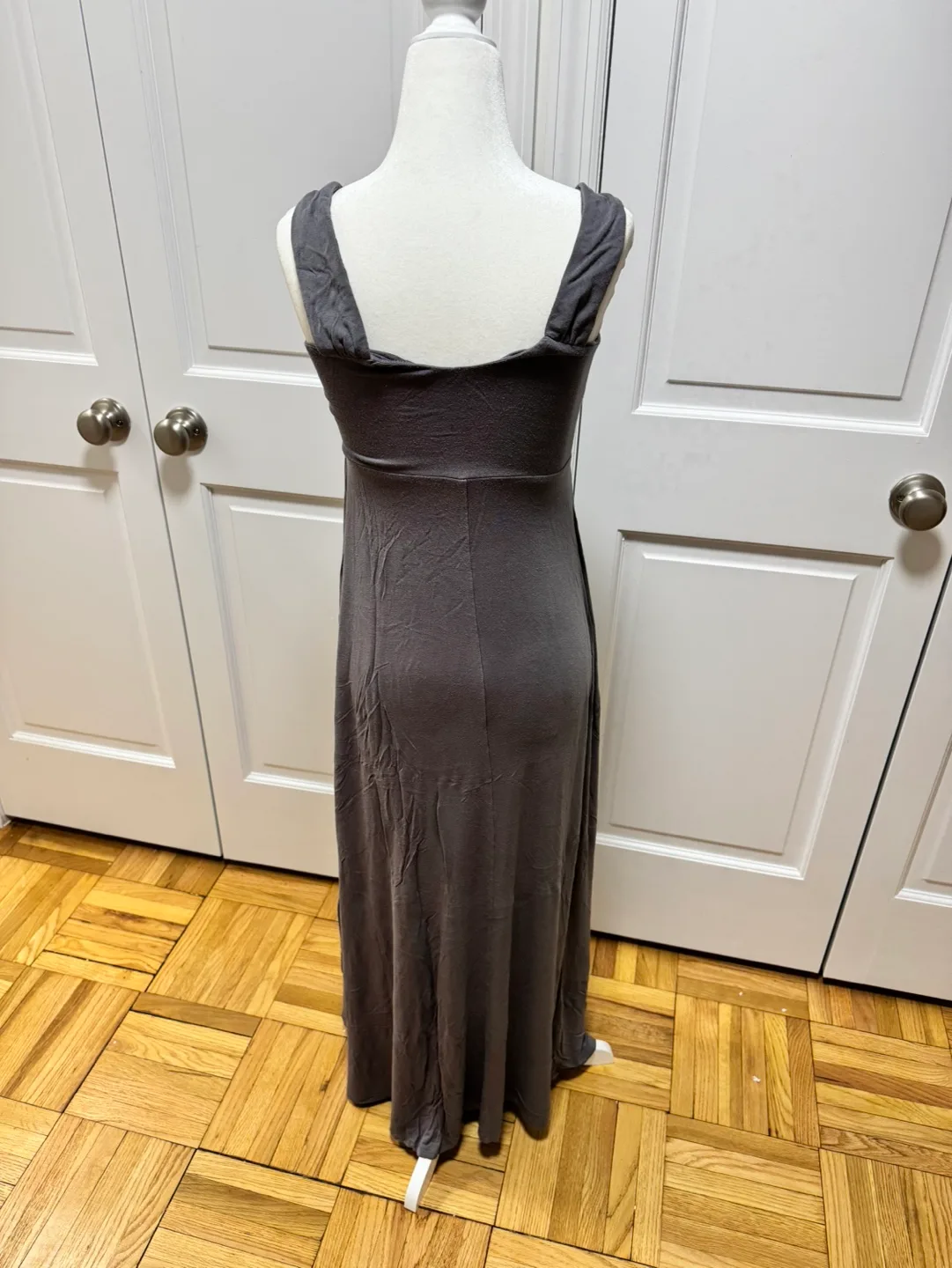New York & Company Gray Maxi Dress | Size XS image indicator(5)