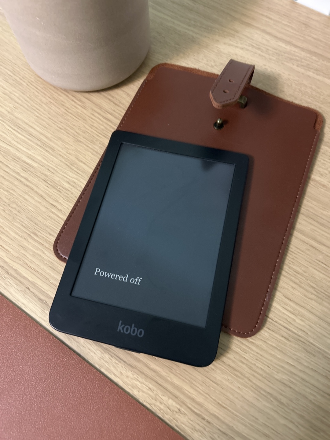 Kobo eReader Leather with case