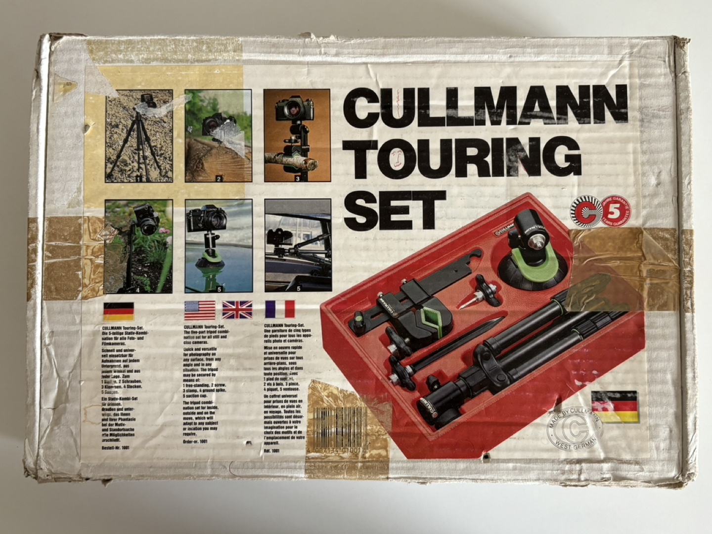 Cullmann Touring Set Tripod Kit - New in Box