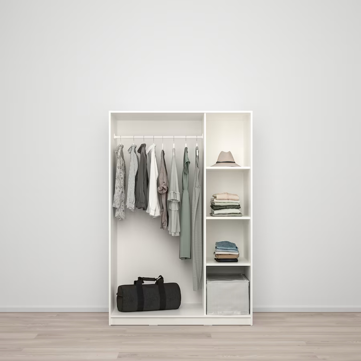 IKEA KLEPPSTAD Wardrobe - White - photo 2