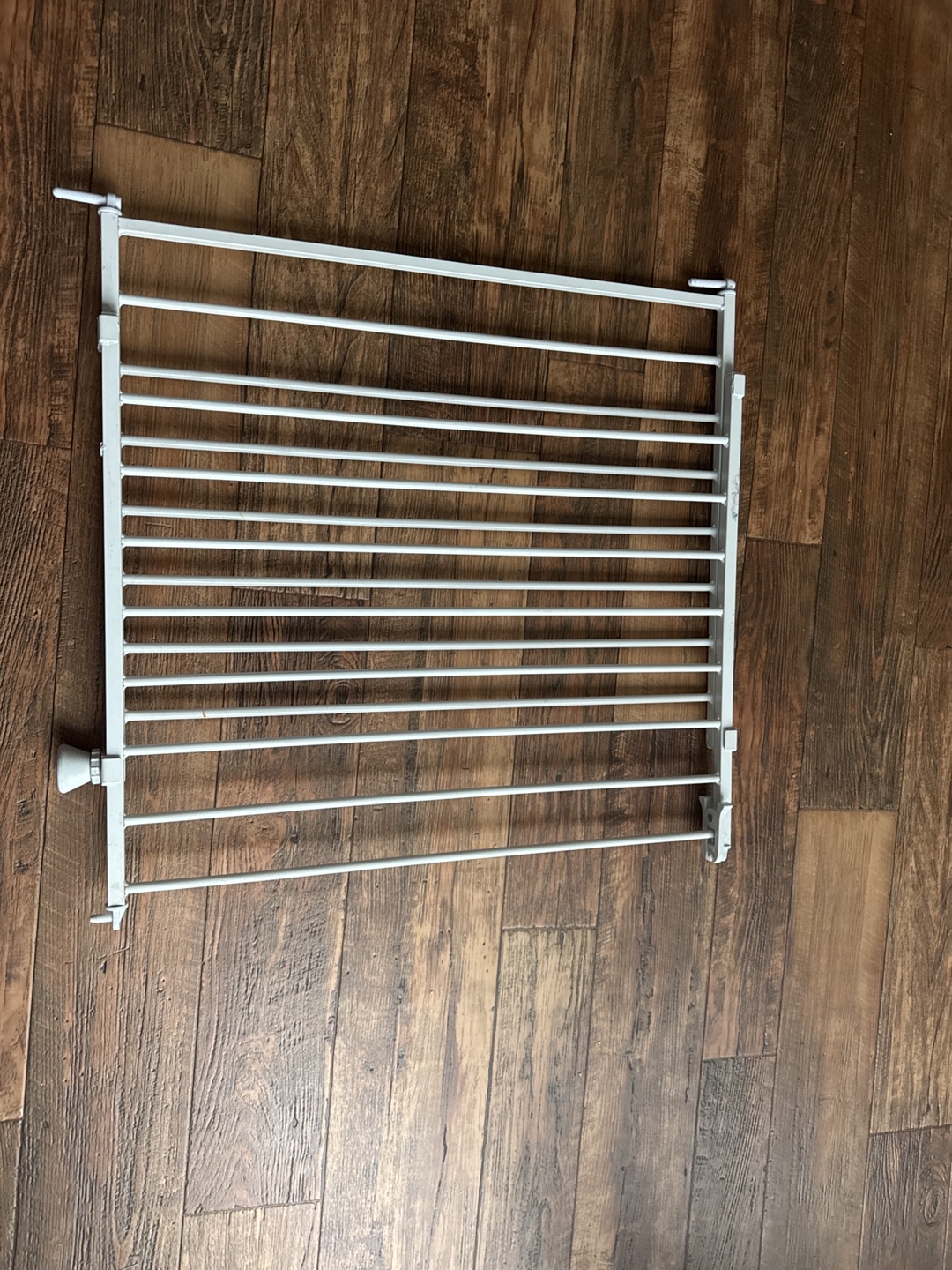 White Expandable Baby Safety Gate