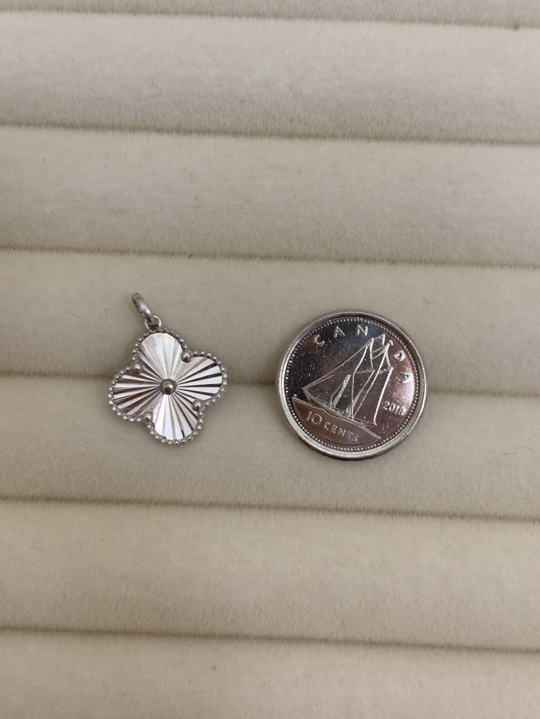 18K Saudi White Gold