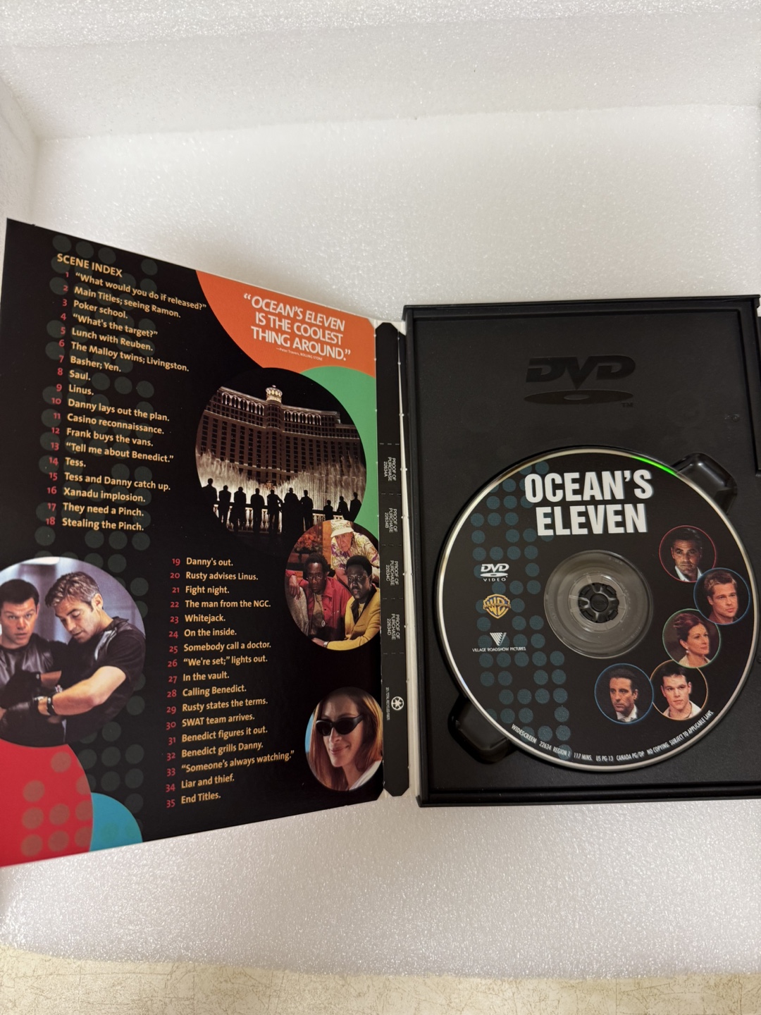 Ocean's Eleven Widescreen Edition DVD - photo 3