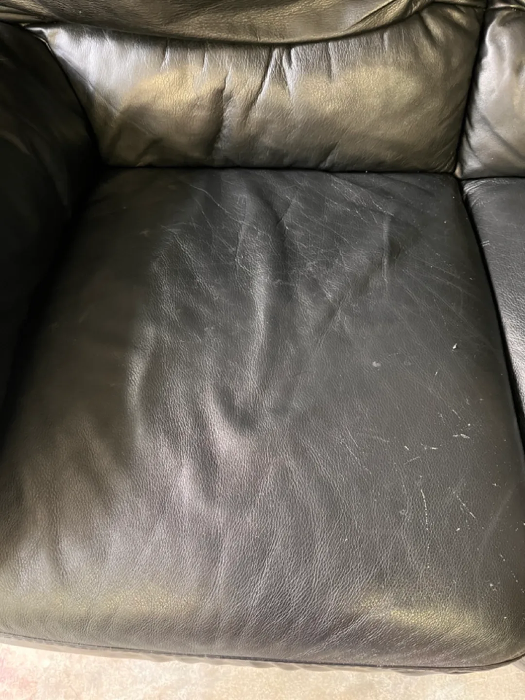 IKEA Leather Loveseat image indicator(2)