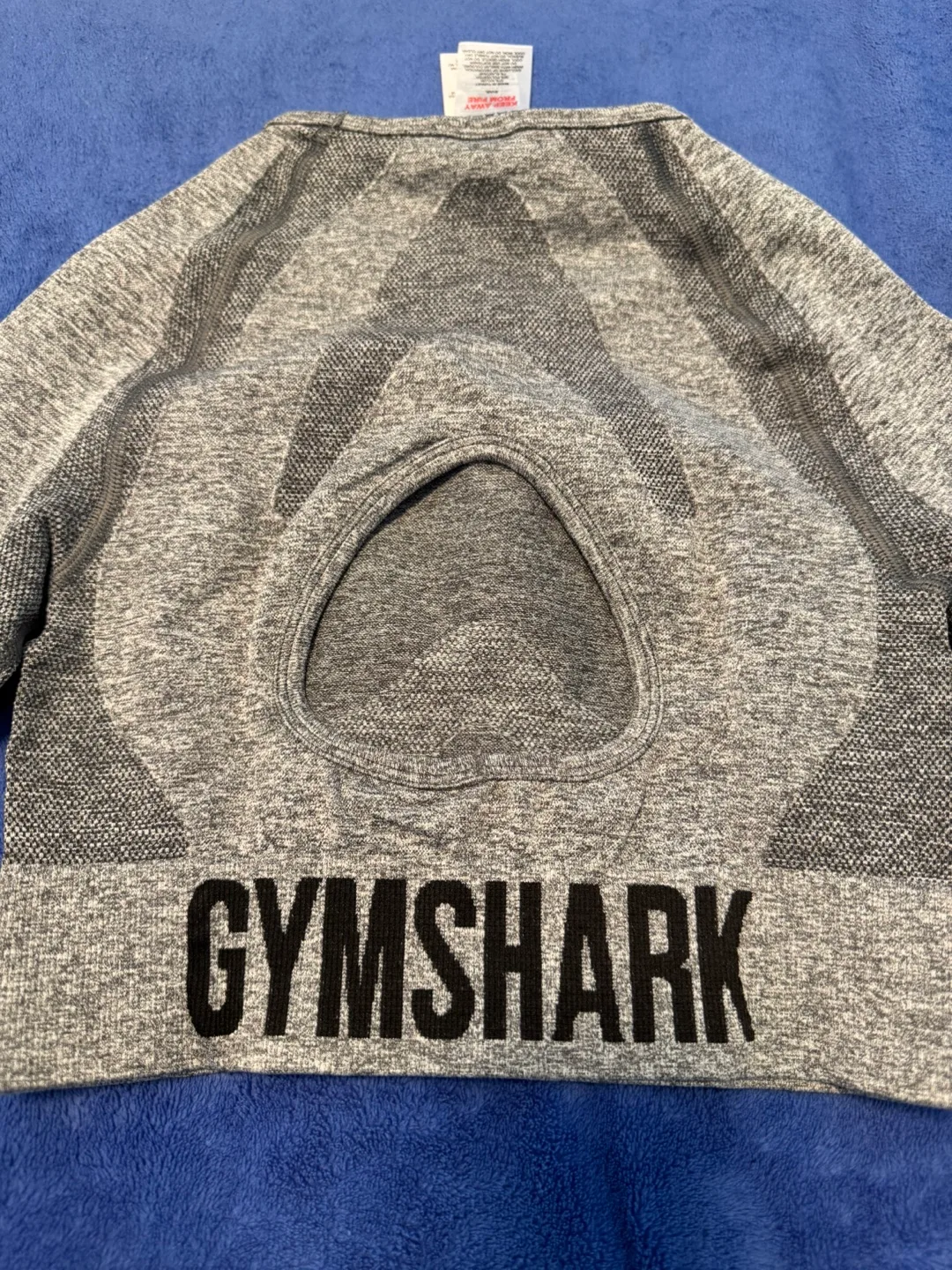 Gymshark Seamless Long Sleeve Crop Top - Size Small image indicator(4)