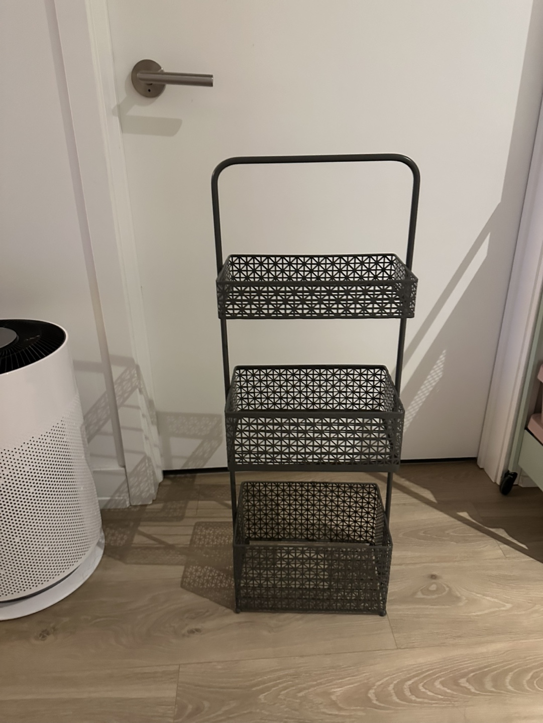 Three-Tier Metal Storage Organizer