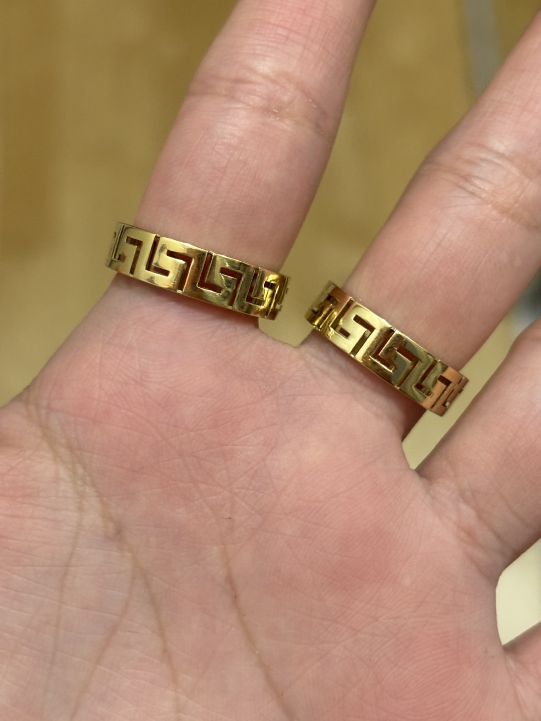 18K Saudi Gold Rings - photo 2