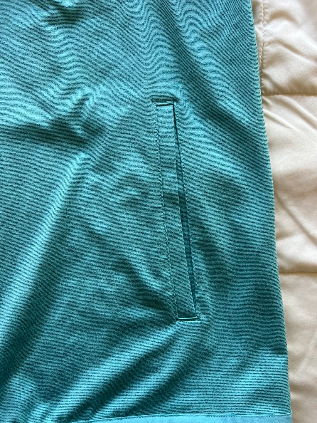 All in Motion women Teal Zip-Up Hoodie image indicator(3)