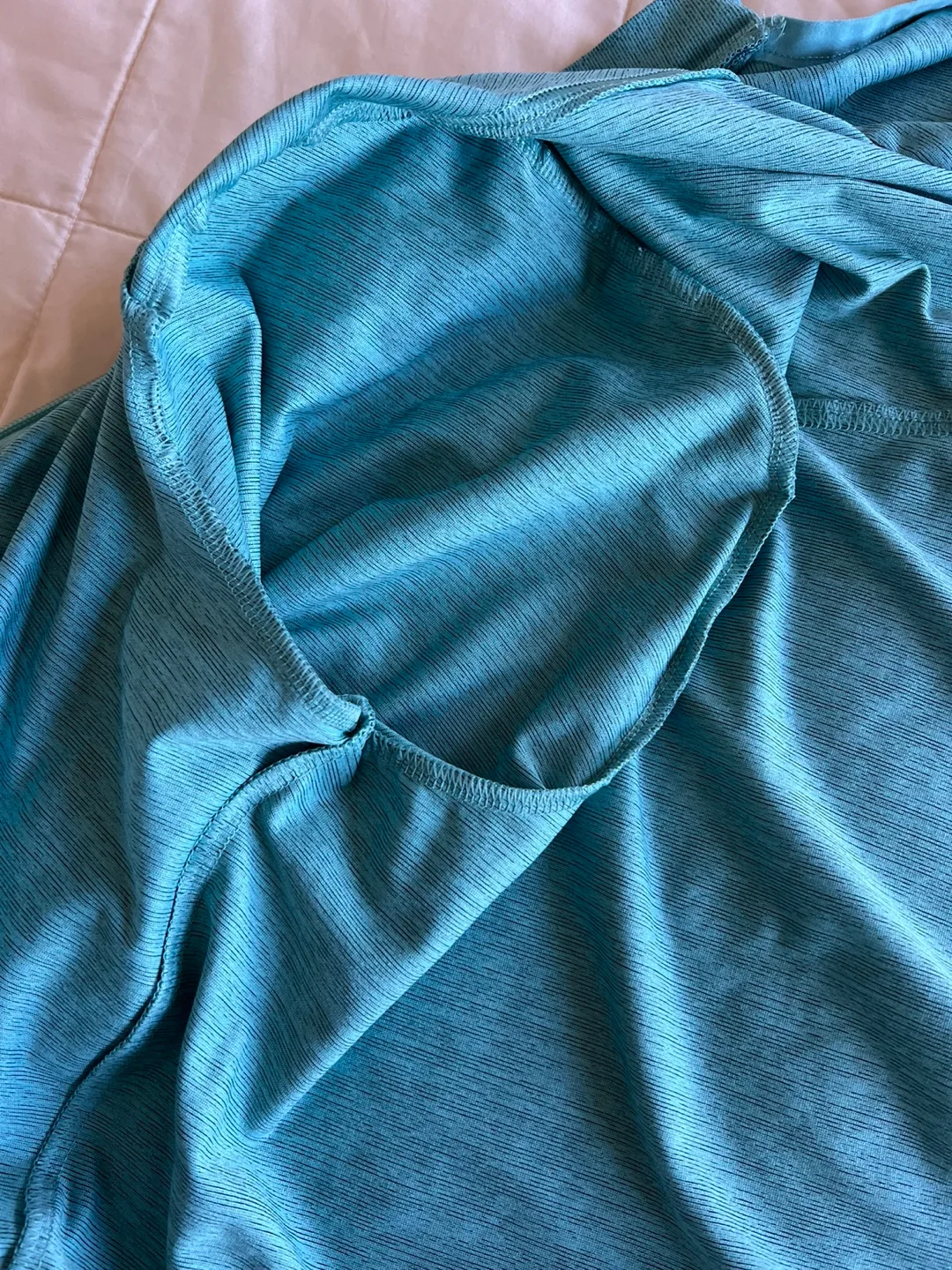 All in Motion women Teal Zip-Up Hoodie image indicator(7)