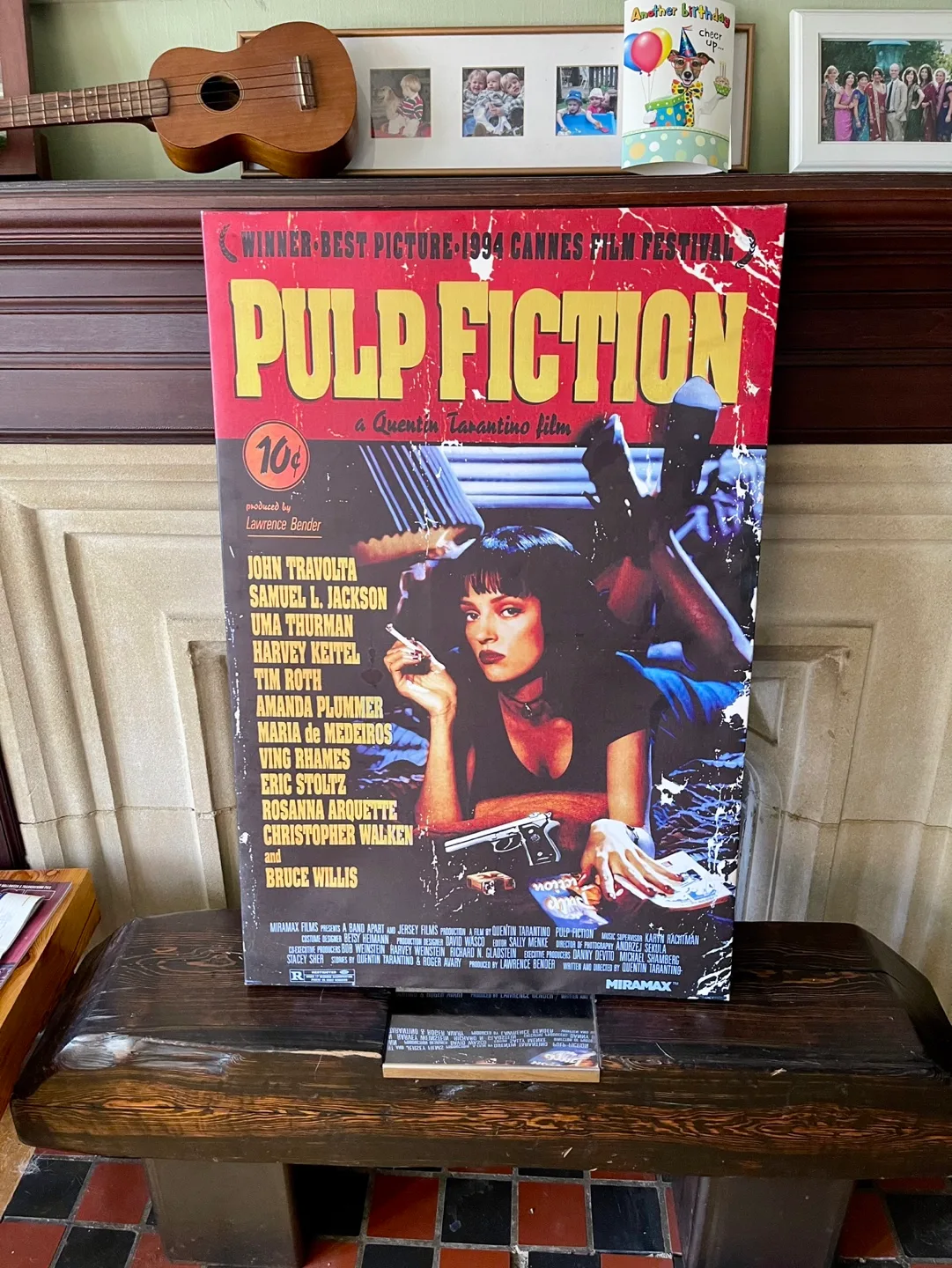 Pulp Fiction Canvas Print - Quentin Tarantino Film Poster image indicator(2)