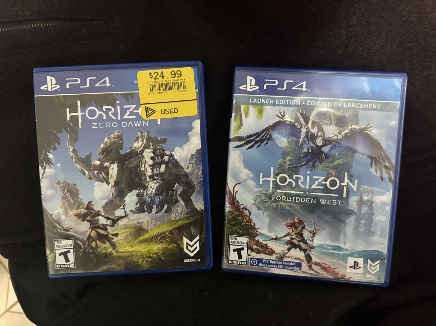 Horizon Zero Dawn & ForbiddenWest PS4 Games