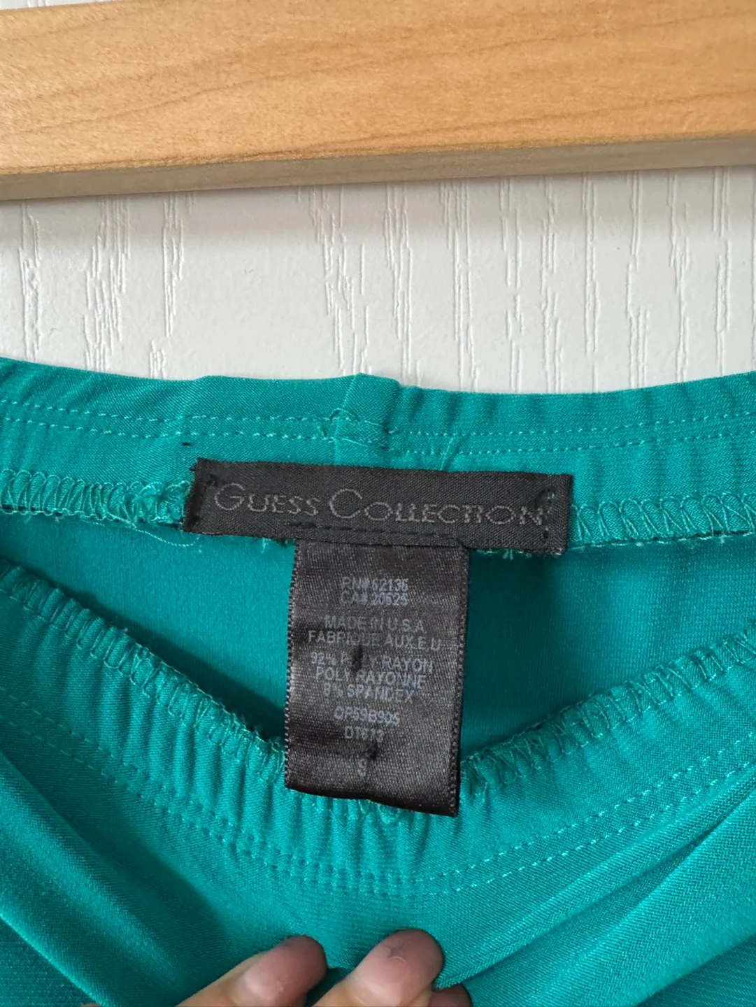 Guess Collection Teal Strapless Mini Dress image indicator(4)