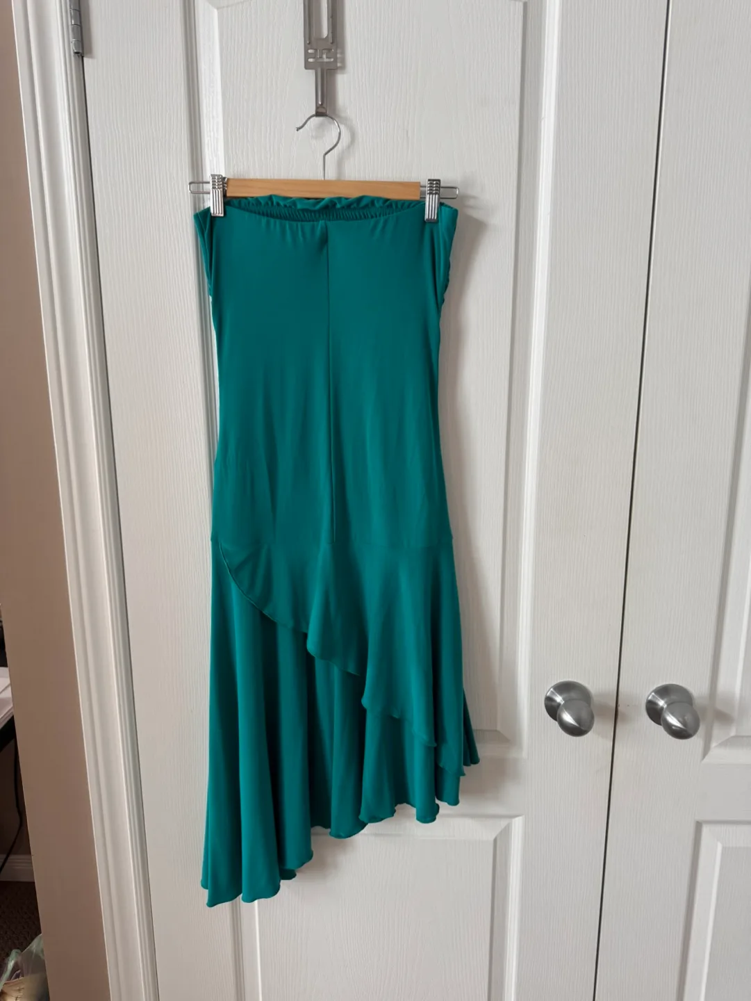 Guess Collection Teal Strapless Mini Dress image indicator(3)