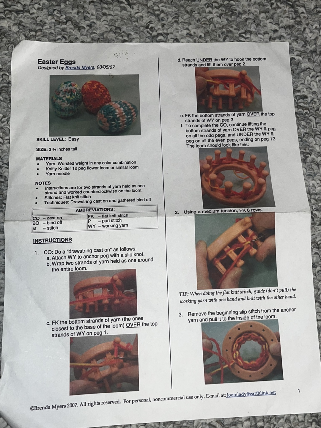 Set of 5 Multicoloured Round Knitting looms - photo 3
