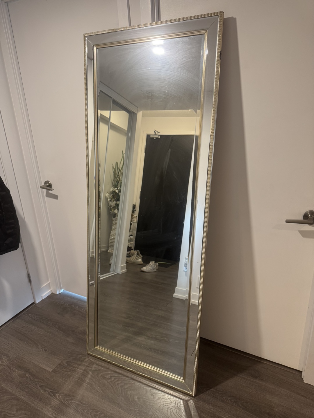 Full-Length Gold Frame Mirror - photo 2