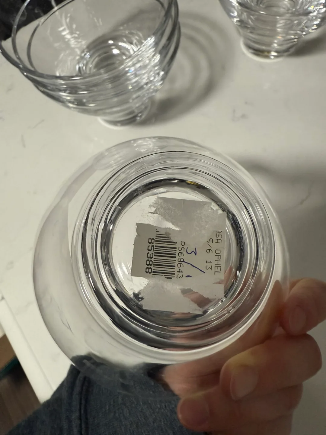 Set of 6 Glass Dessert Bowls image indicator(4)