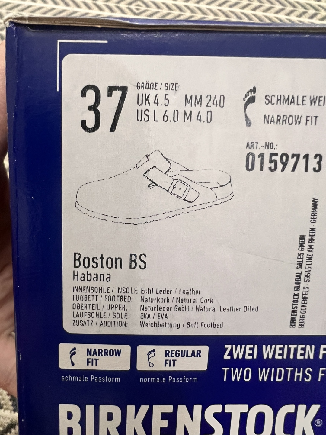 Birkenstock Boston BS Women size 7 - photo 5