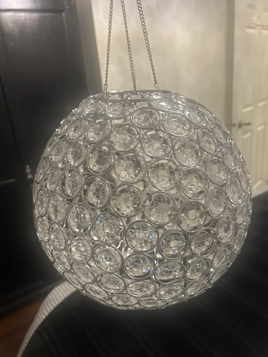 Crystal Ball Hanging Candle Holder image indicator(2)