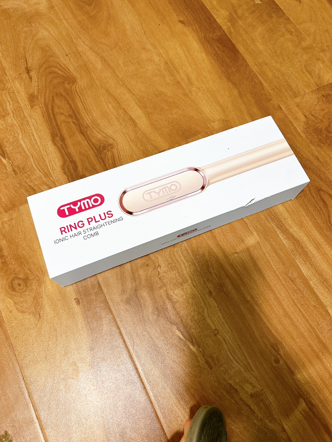 TYMO Ring Plus Ionic Hair Straightening Comb - Brand New