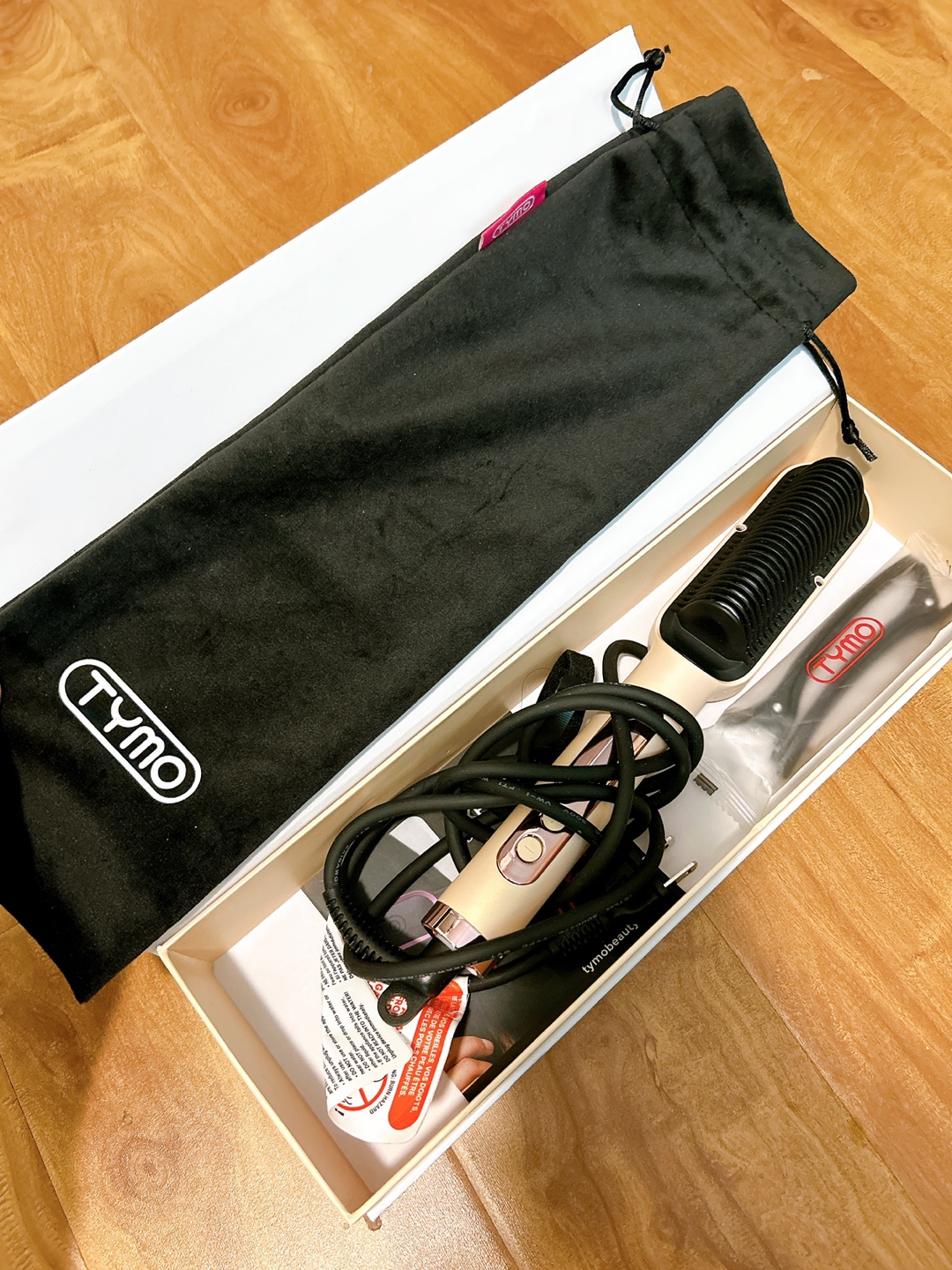 TYMO Ring Plus Ionic Hair Straightening Comb - Brand New - photo 3