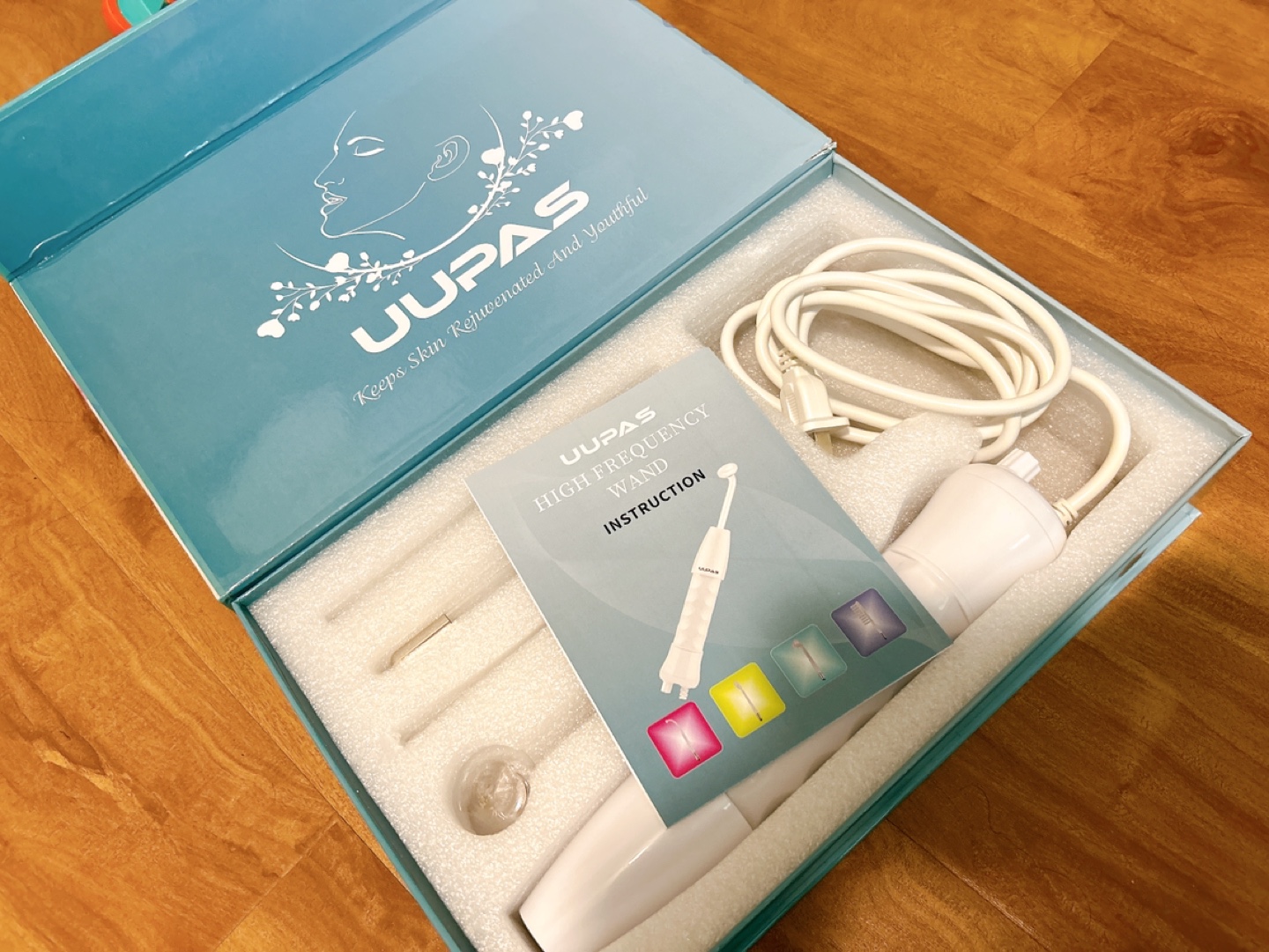 UUPAS High Frequency Wand Skin Care Device - photo 3
