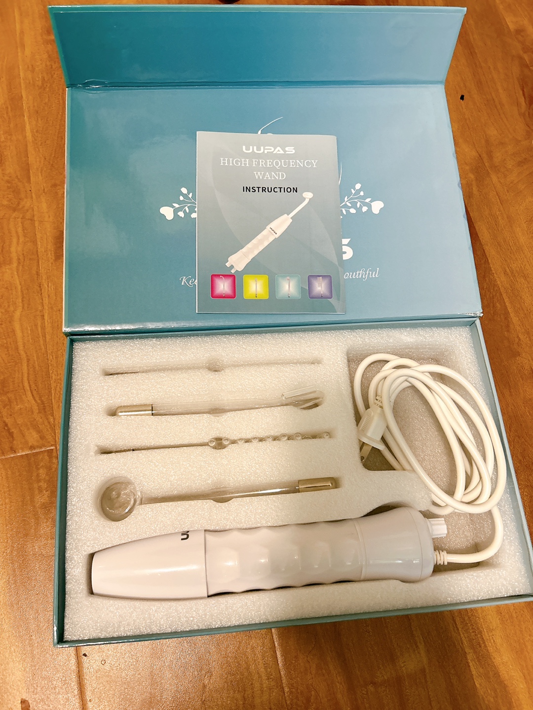 UUPAS High Frequency Wand Skin Care Device - photo 2