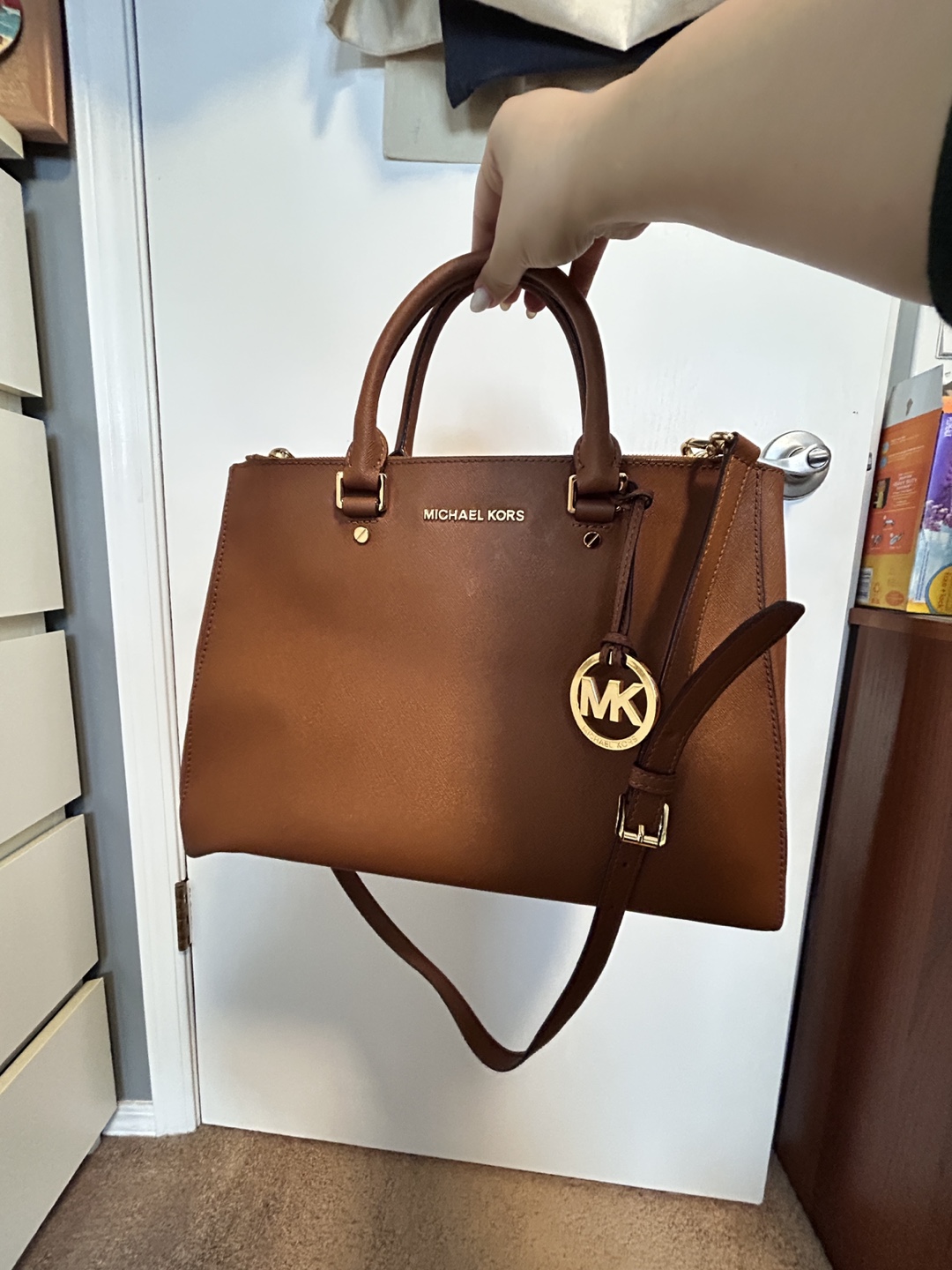 Michael Kors Brown satchel handbag