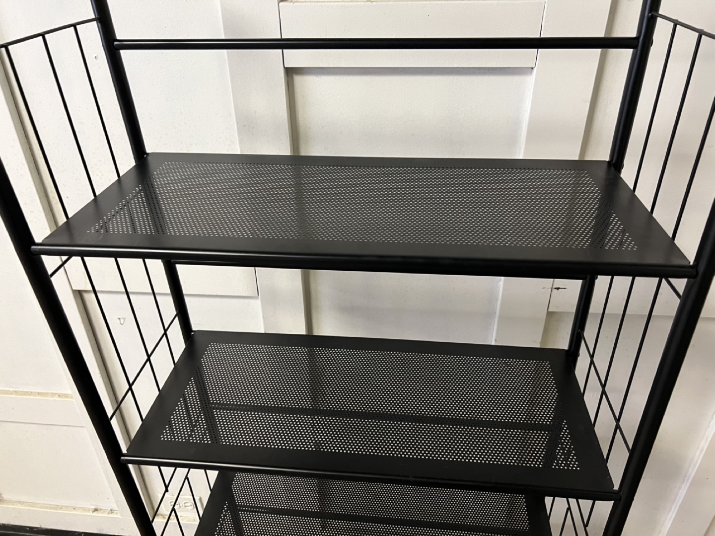 Black Metal 5-Tier Shelf - photo 5