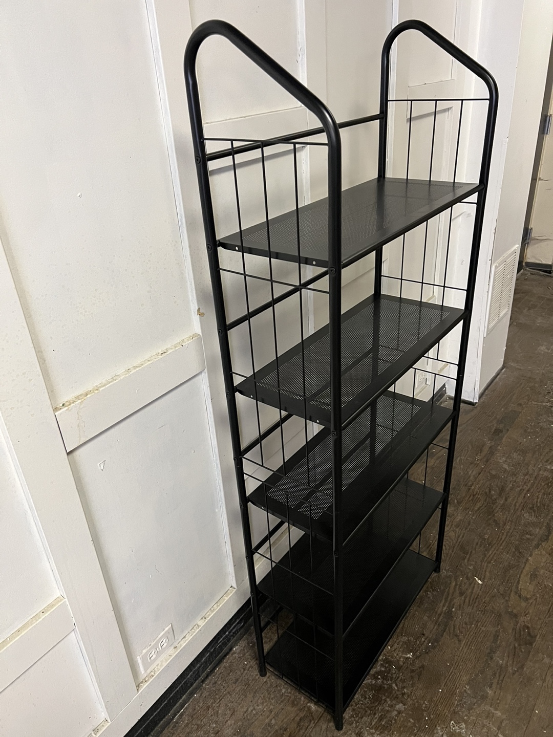 Black Metal 5-Tier Shelf - photo 4