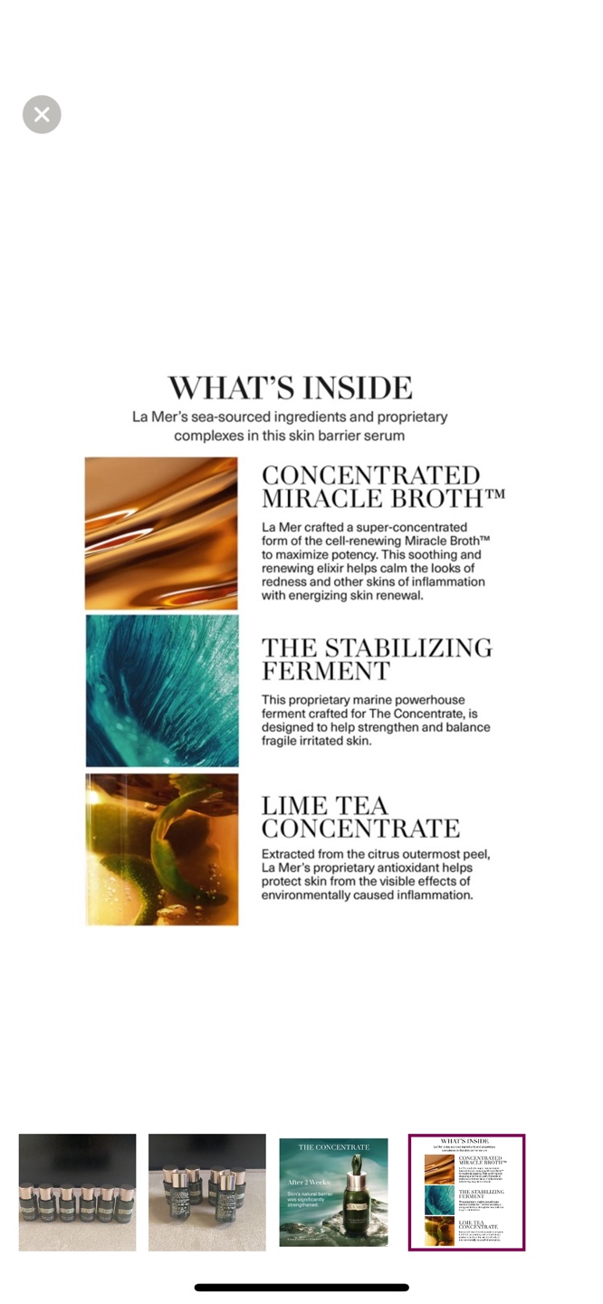 La Mer The Concentrate Travel Size Set - photo 4