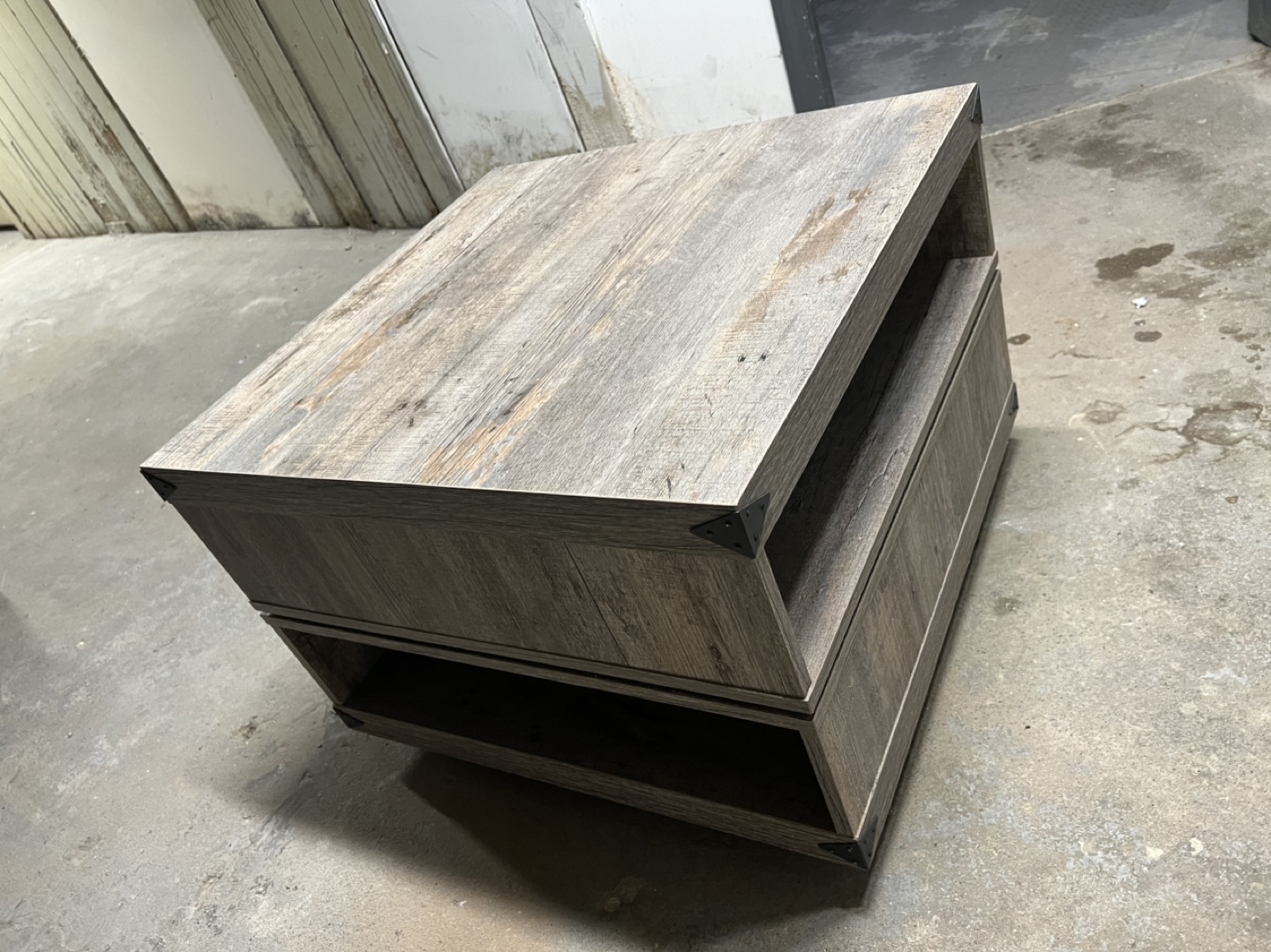 Nested Coffee Table Set - Gray Wood Look - photo 5