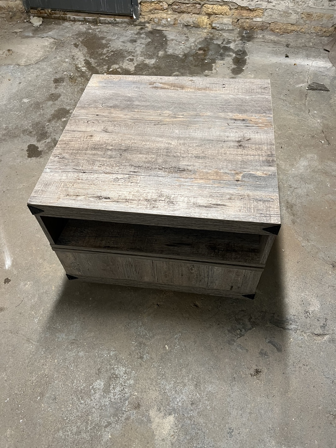 Nested Coffee Table Set - Gray Wood Look - photo 4