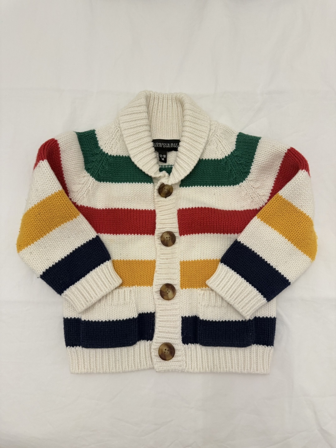 Hudson's Bay Baby Cardigan - Size 12-18 Months - photo 3