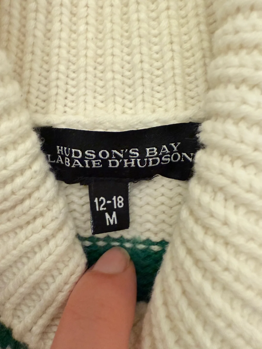 Hudson's Bay Baby Cardigan - Size 12-18 Months image indicator(2)