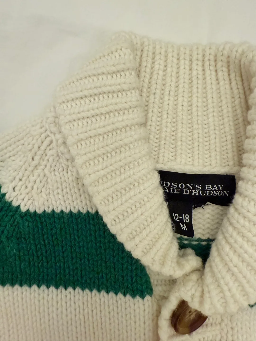 Hudson's Bay Baby Cardigan - Size 12-18 Months image indicator(6)