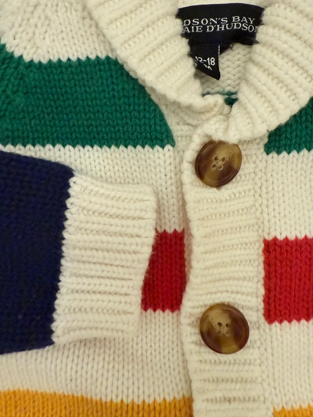 Hudson's Bay Baby Cardigan - Size 12-18 Months image indicator(7)