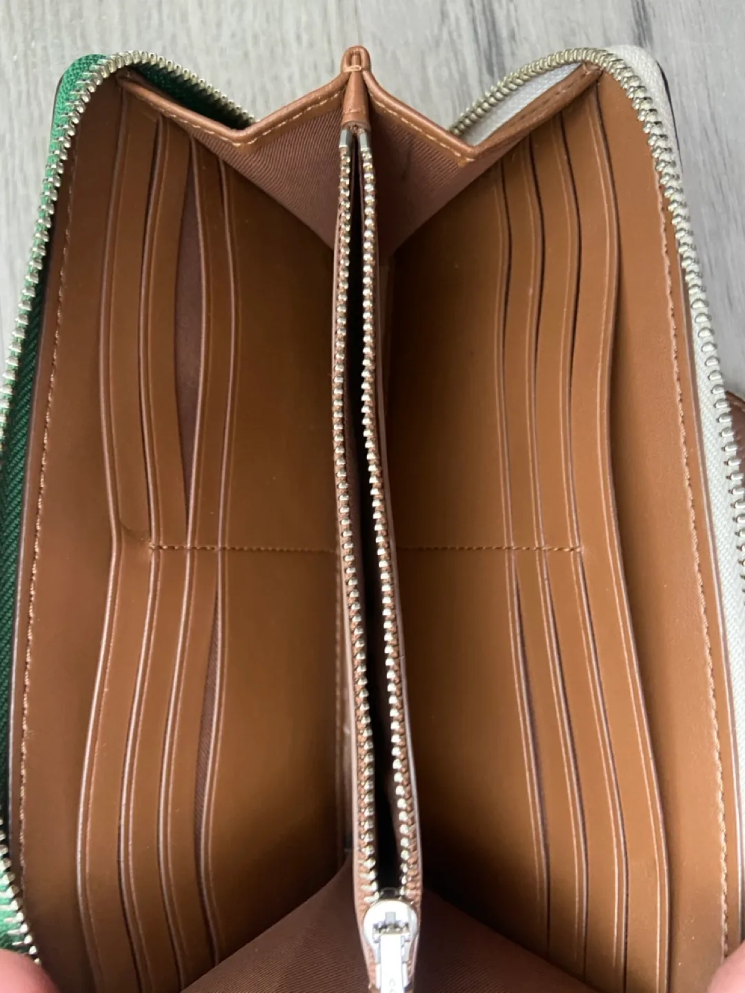 Coach Cactus Print Zip-Around Wallet & Coin Purse Set image indicator(4)