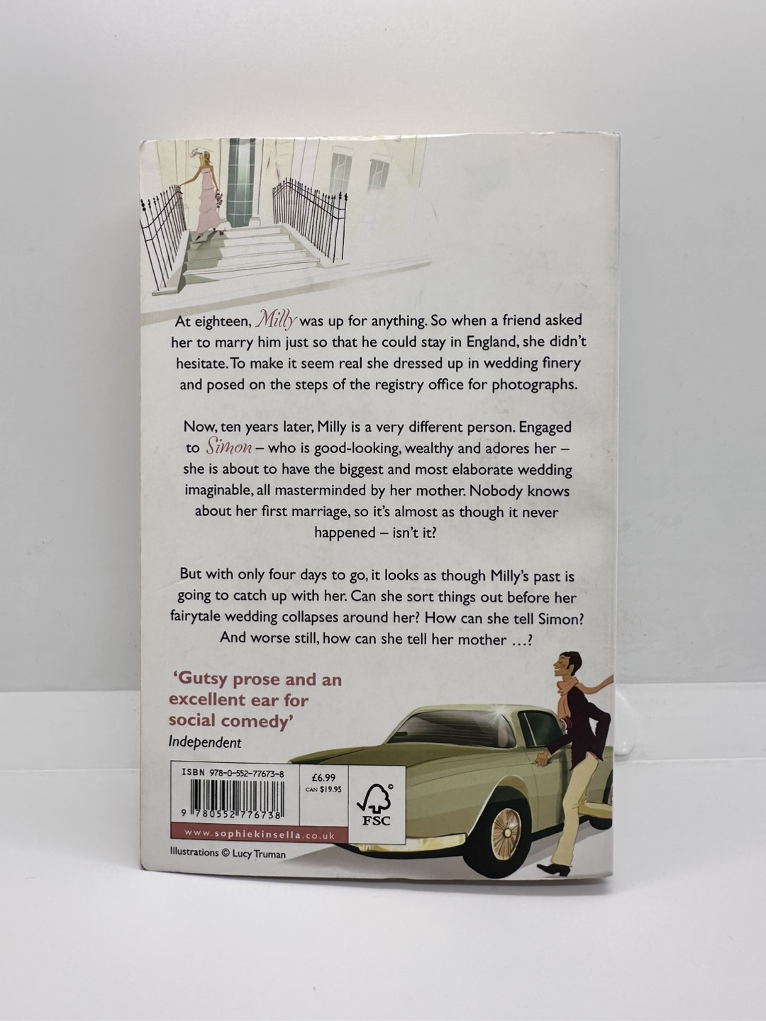 The Wedding Girl by Sophie Kinsella Book (Paperback) book - photo 3