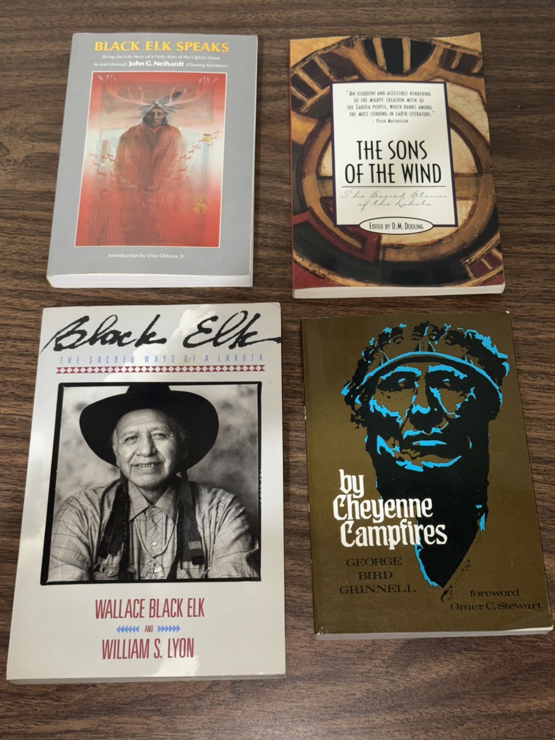 Collection of Four Native American History Books