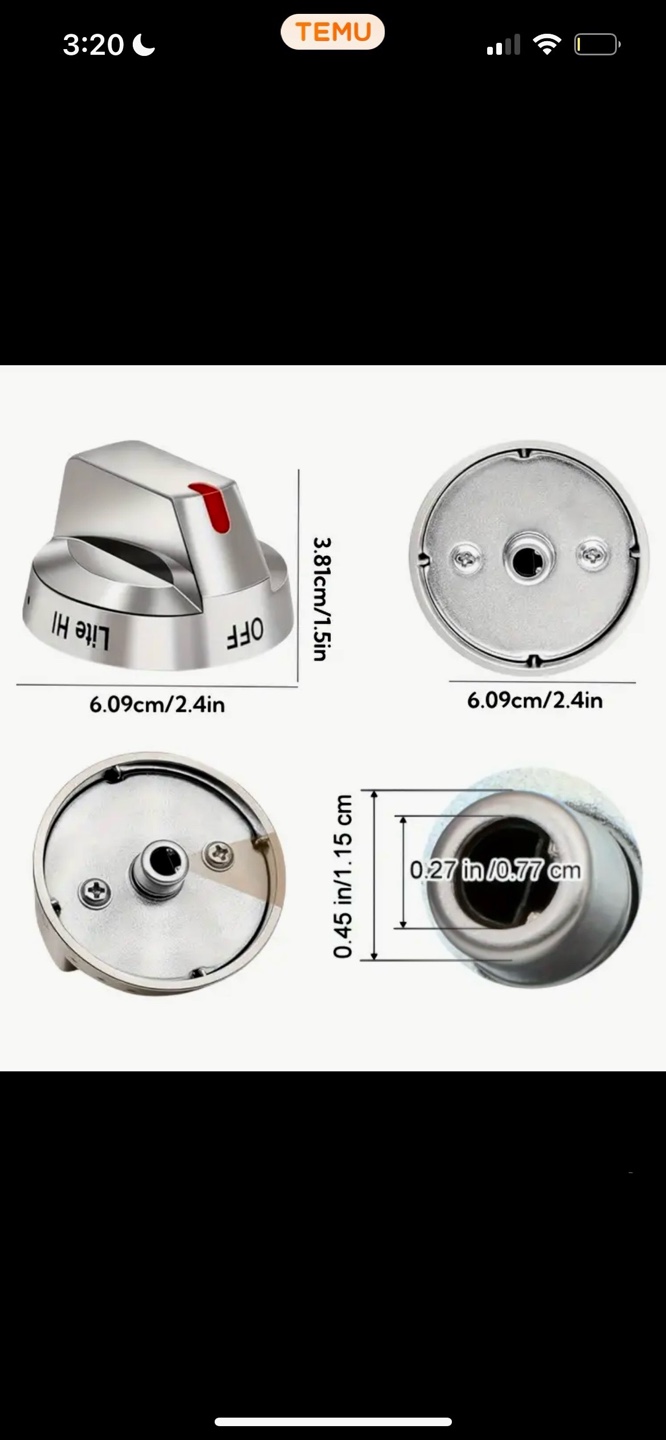Samsung Gas Stove Knobs - photo 3
