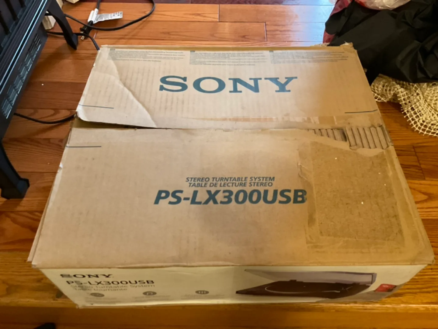 Sony Stereo Turntable System - New in Box NO CARTILAGE/NEEDLE💚 image indicator(2)