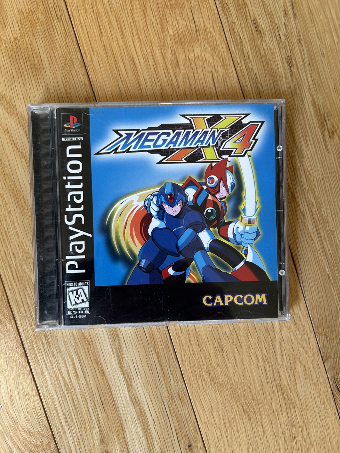 Mega Man X4 (Black Label/PS1)