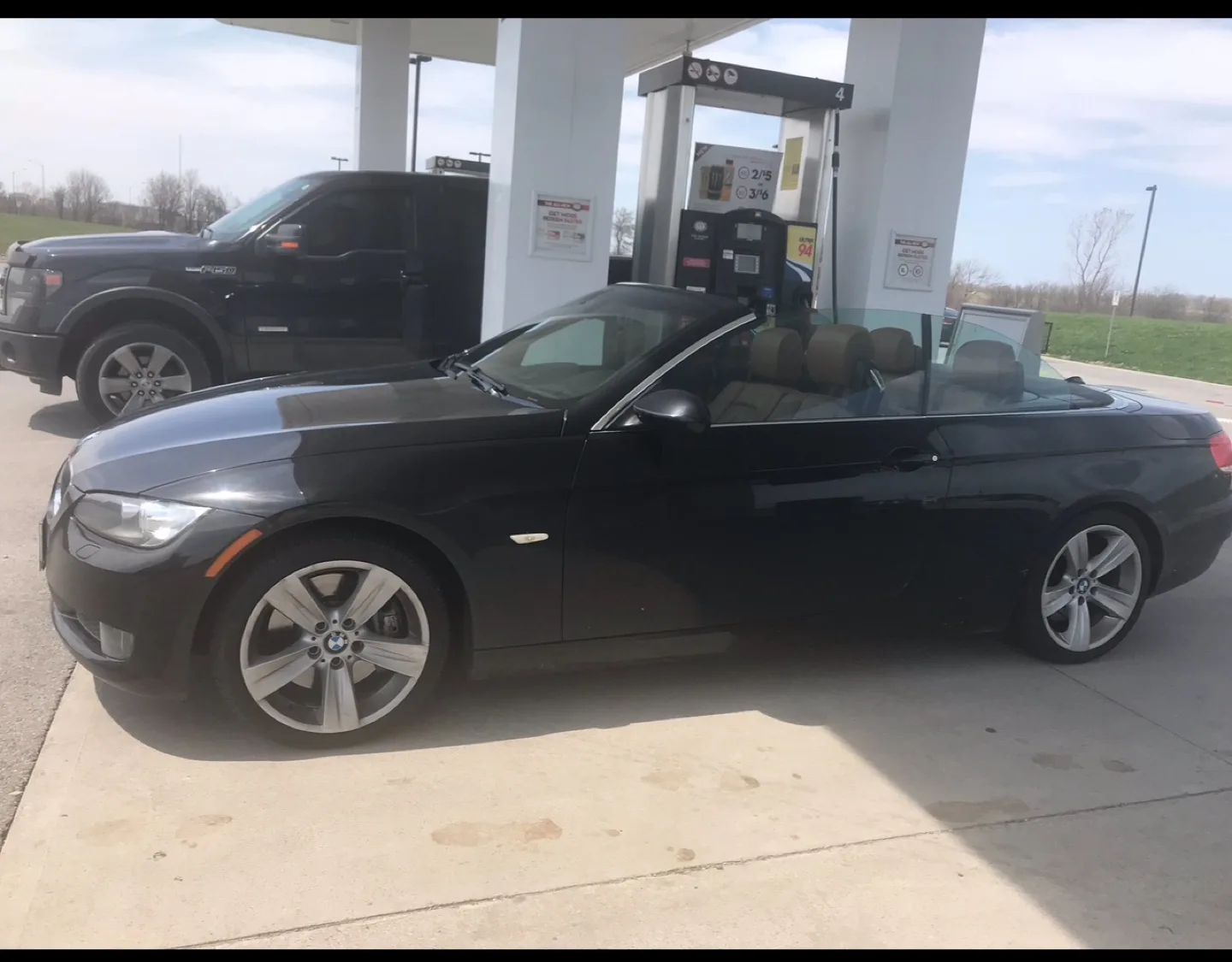 BMW 335i convertible hard top image indicator(6)