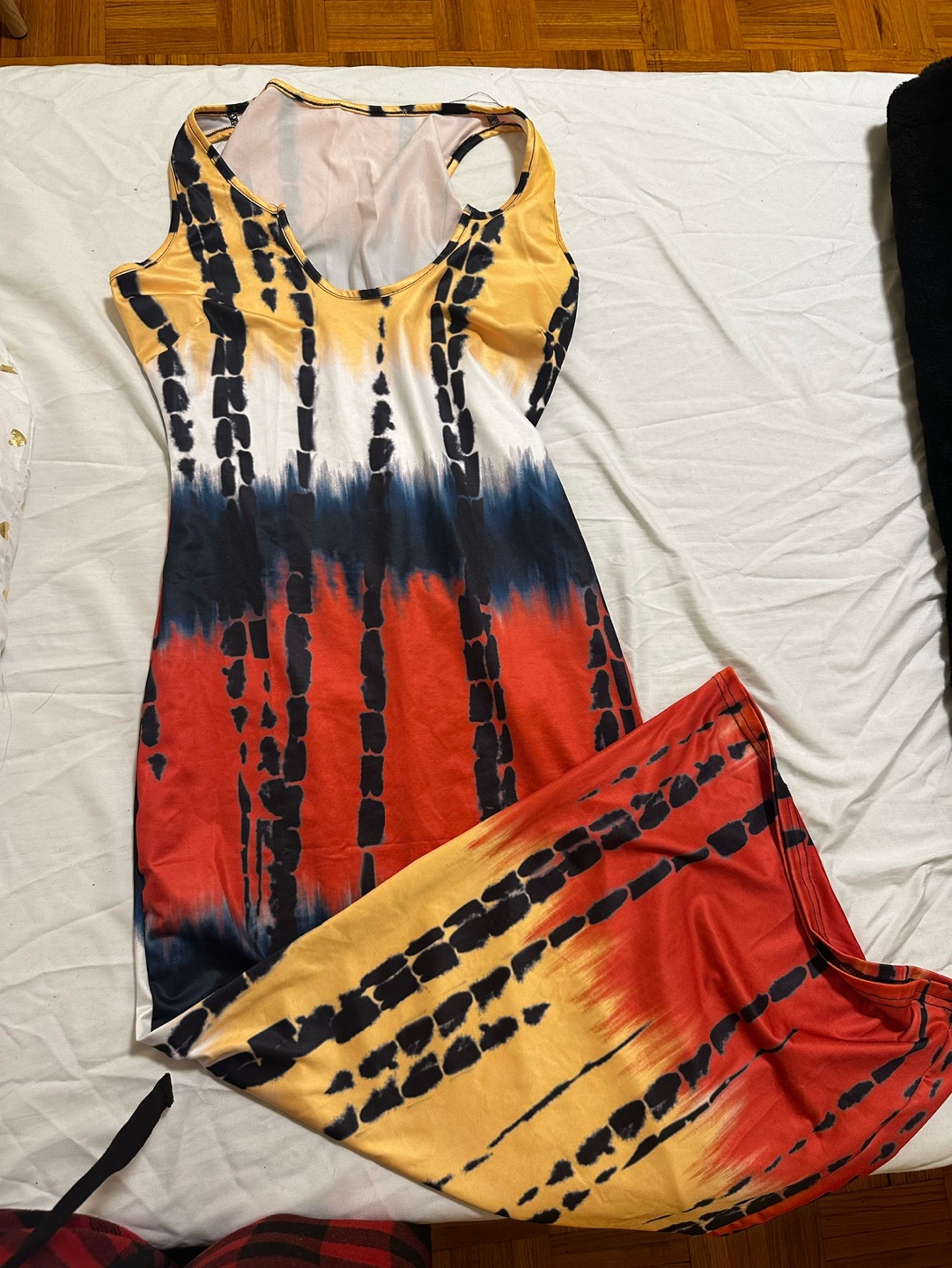 Tie-Dye Maxi Dress