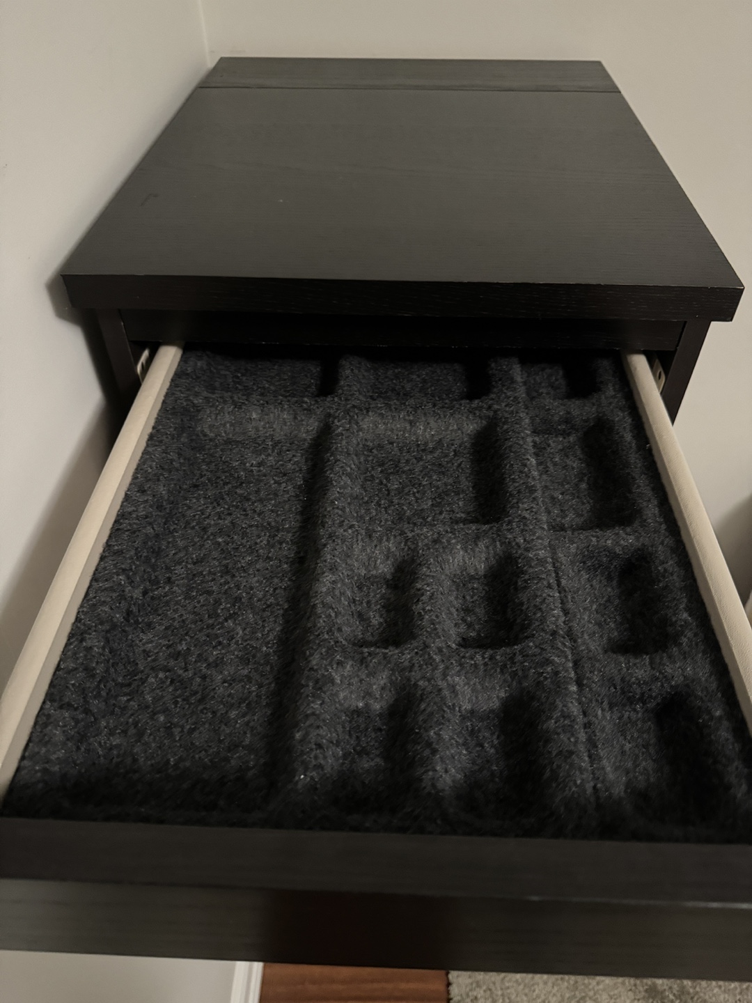 IKEA MALM 5-Drawer Chest - Black-Brown - photo 5