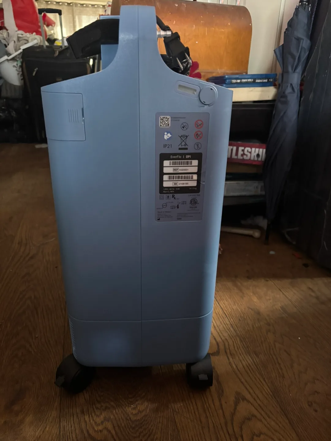 Philips Respironics EverFlo Oxygen Concentrator image indicator(3)