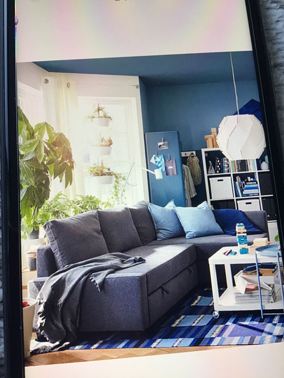 IKEA Friheten Corner Sofa-Bed with Storage