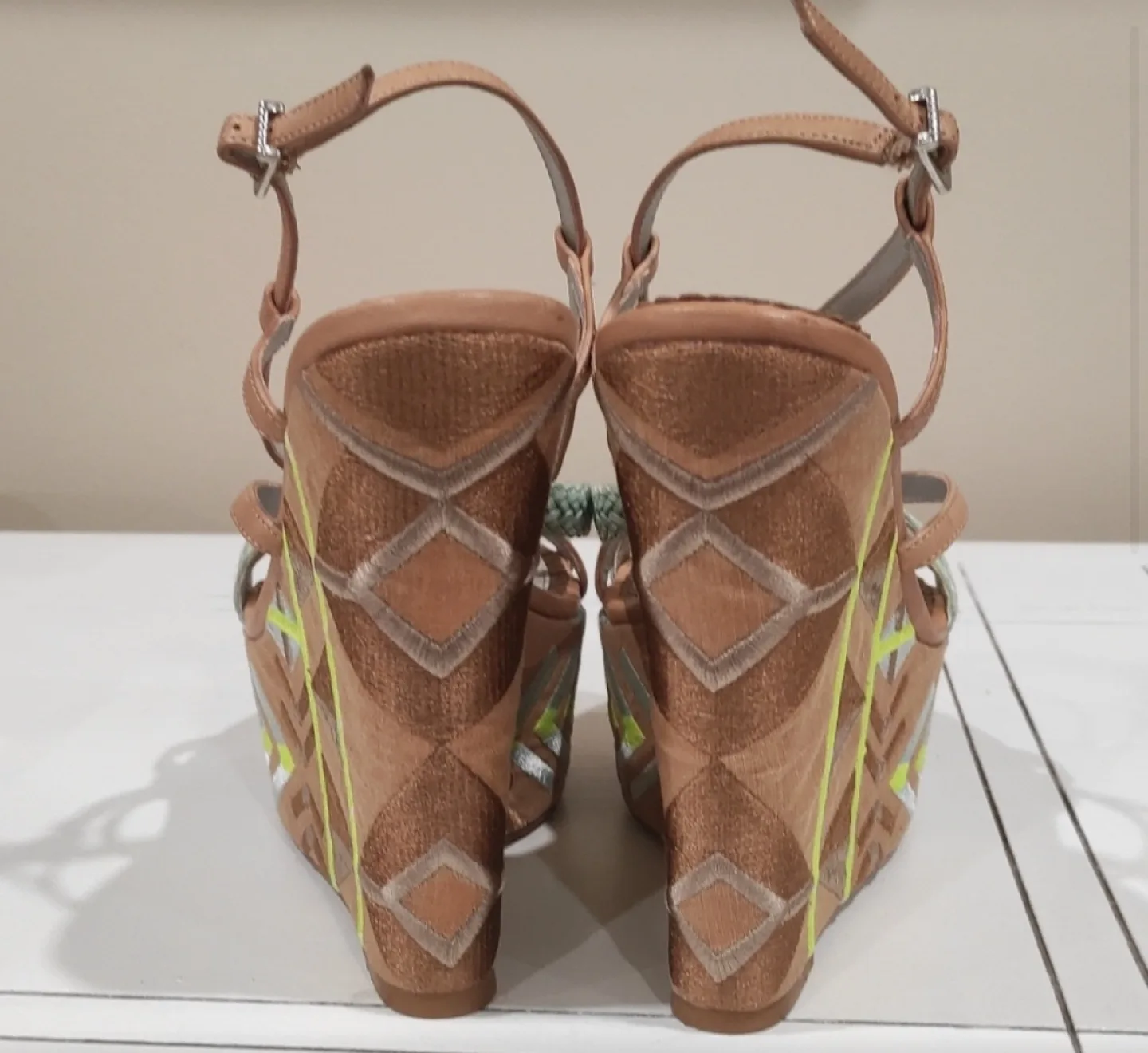 Circus by Sam Edelman Women's Tan Wedges image indicator(4)