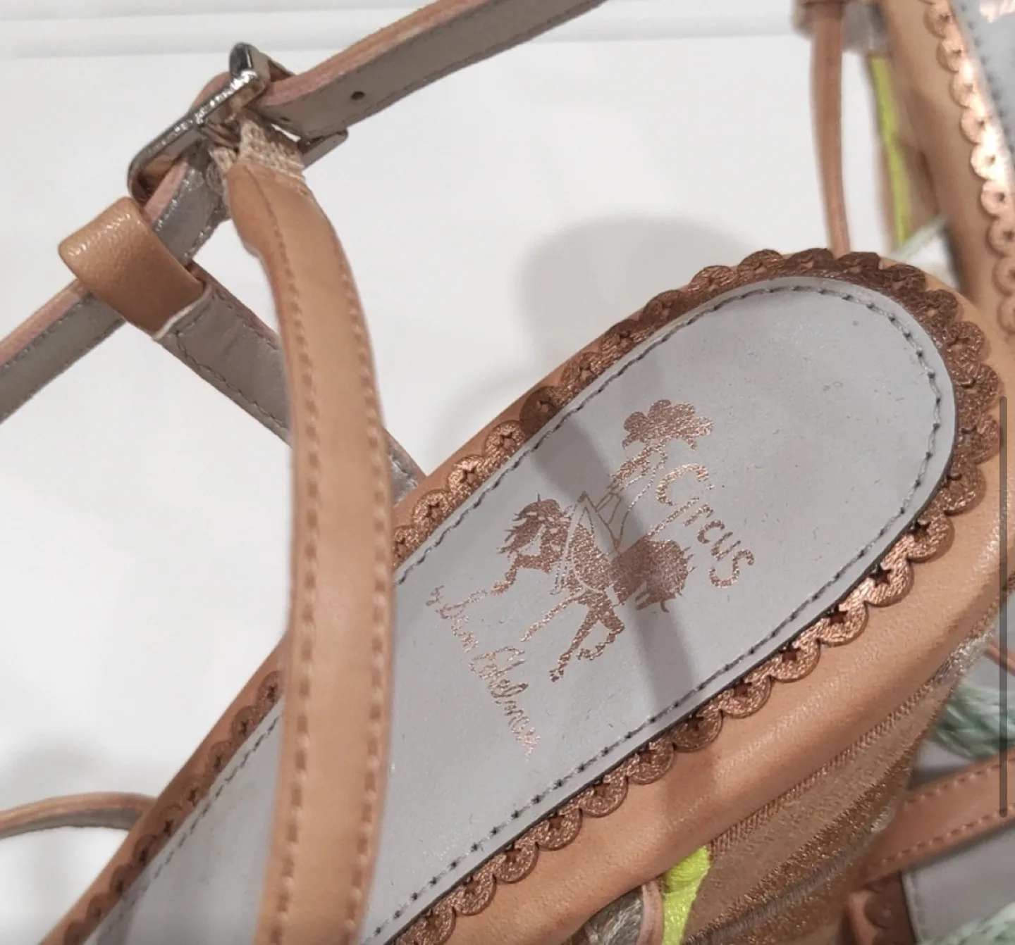 Circus by Sam Edelman Women's Tan Wedges image indicator(5)