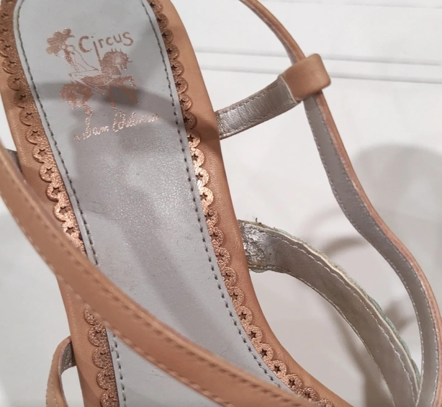 Circus by Sam Edelman Women's Tan Wedges image indicator(7)